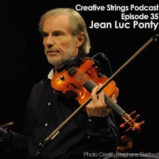 Jean-Luc Ponty performing with an electric violin