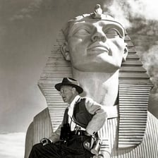 Portrait of filmmaker Cecil B. DeMille
