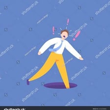 An illustration of someone making a careless decision.