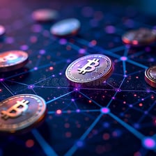 A Bitcoin symbol representing cryptocurrency.