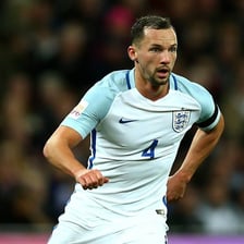 Danny Drinkwater wearing an England football kit