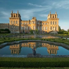 Blenheim Palace in Oxfordshire, England