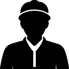 A silhouetted person representing an unidentified individual