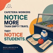 A person repeatedly attending a familiar classroom or café.