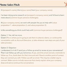 A salesperson presenting a product to a potential customer.
