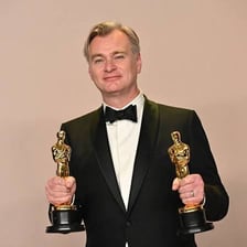 Portrait of film director Christopher Nolan