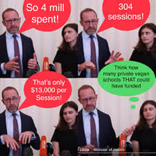 An extravagant display of spending and excess