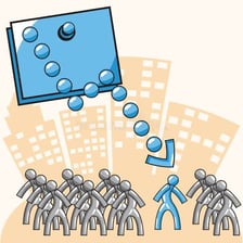 An illustration of a clean slate symbolizing removal of blame