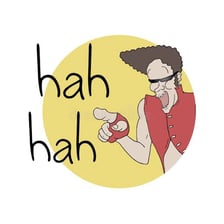 An illustration of someone making a joking, unserious remark