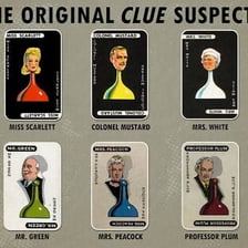 Images of Professor Xavier and Professor Plum, two fictional professors.