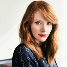 A portrait of actress and filmmaker Bryce Dallas Howard