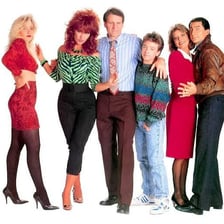 The Bundy family characters from the television sitcom Married... with Children.