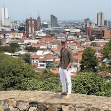 Urban skyline of Cali, Colombia