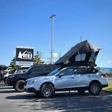 A Subaru Outback vehicle parked outdoors