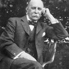 Portrait of physician Sir William Osler, a Johns Hopkins cofounder