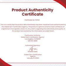 A genuine product being checked for authenticity