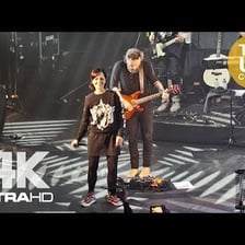 The Cranberries performing with Dolores O’Riordan