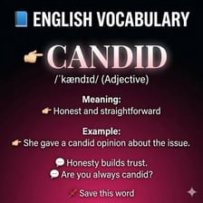 A person speaking candidly with a natural, sincere expression.
