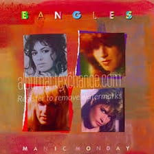 Artwork for the Bangles single Manic Monday