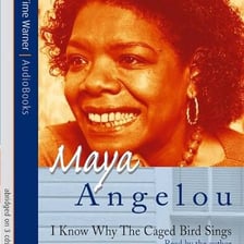 Portrait of author and poet Maya Angelou.