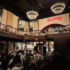 The interior of a traditional steakhouse or chophouse