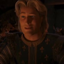 Prince Charming, the animated character from Shrek 2