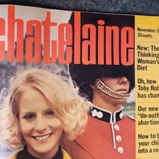A cover of Chatelaine, a Canadian women's magazine