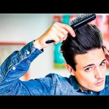 Smooth, glossy, well-groomed hair