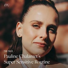 A portrait of actress Pauline Chalamet.