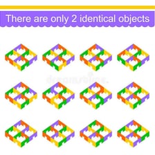 Identical objects arranged in orderly rows to illustrate uniformity.