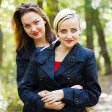 Two fraternal twins shown together
