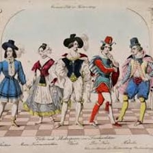 Theatrical depiction of Viola from Shakespeare’s Twelfth Night.