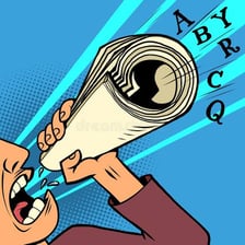 An illustration representing harsh, bitter criticism in written commentary.