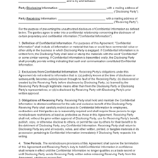 A document showing information being formally made public