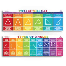 An educational geometry diagram showing triangles, angles, and measurements