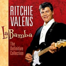 A photograph or album-related image associated with Ritchie Valens performing “La Bamba.”