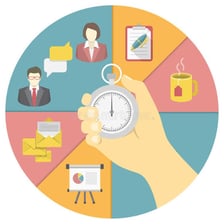 An illustration representing a timely or opportune moment
