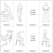 A person displaying a composed, dignified manner and posture.
