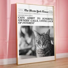 A newspaper displaying a dramatic breaking-news headline