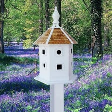 A traditional dovecote used as a home for pigeons