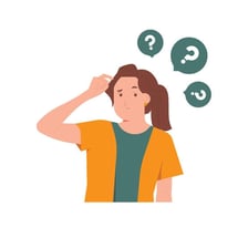 A person considering an uncertain guess or decision.