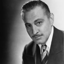 Portrait of American stage and film actor John Barrymore