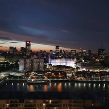 A recognizable view of Buenos Aires, Argentina.