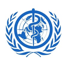 The World Health Organization emblem representing WHO.