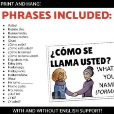 A Spanish greeting expressing “How are you?” formally.