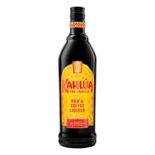 A bottle of Kahlúa coffee liqueur