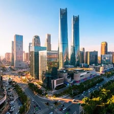 Skyline of Tel Aviv, Israel