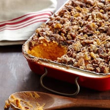 A Thanksgiving dish made with yams.