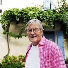 Portrait of author Peter Mayle.