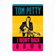 Album artwork associated with Tom Petty’s song “I Won’t Back Down”